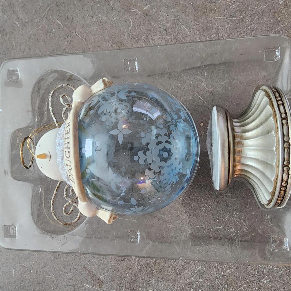 New "Daughter" Snow angel ornament countertop base Grasslands Road.